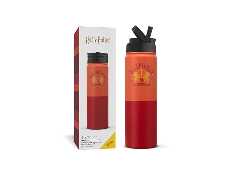 JoyJolt Harry Potter Gryffindor Stainless Steel Water Bottle  - Image 1