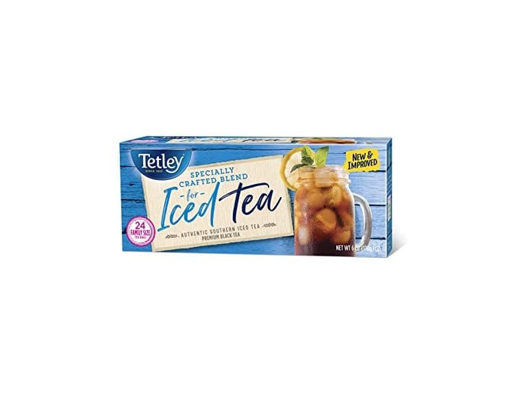 24ct Tetley Black Tea, Iced Tea Blend, Family Size - Image 1