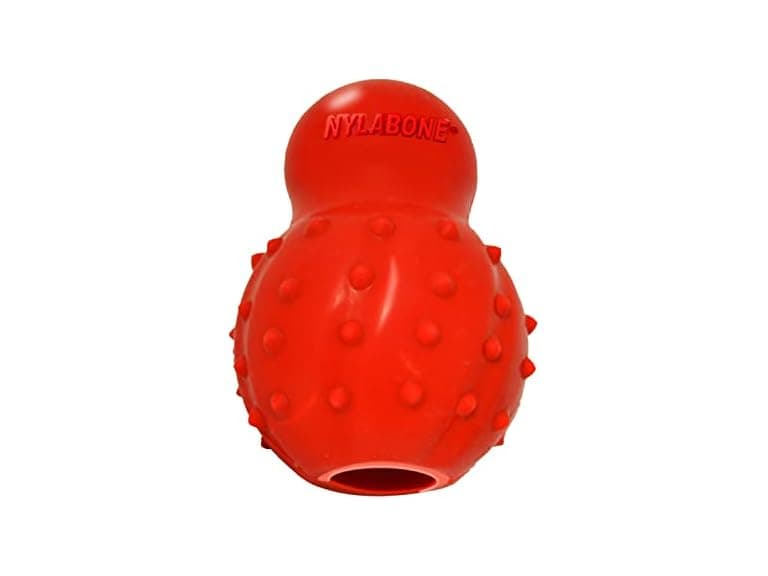 Nylabone Strong Chew Rubber Stuffable Cone Treat Toy - Image 1