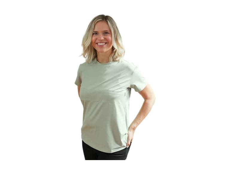 Movemama Nursing T-Shirt with Invisible - Image 1