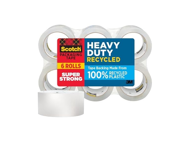 Scotch Heavy Duty Packing Tape 6-Pack - Image 1