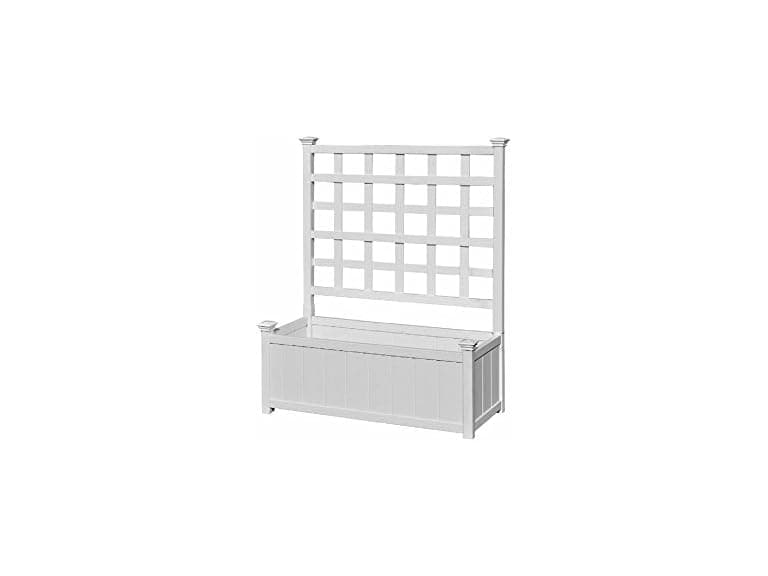 Vita VA68235 Huron Planter with Trellis - Image 1