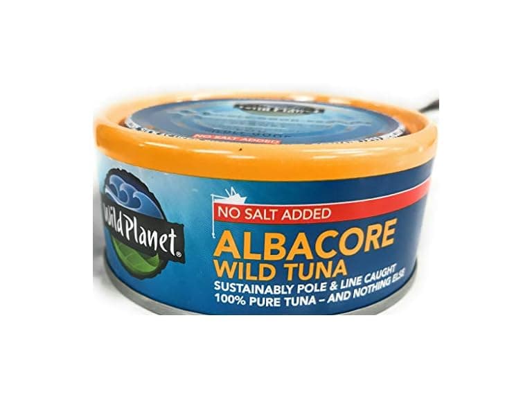1CT Wild Planet Wild Albacore Tuna,No Salt Added - Image 1