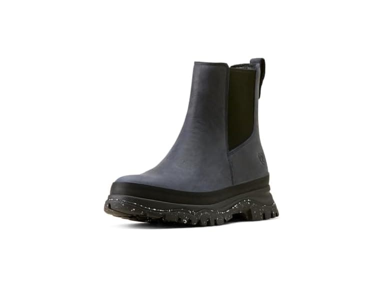 ARIAT Women's Moresby Twin Gore Waterproof Boot, Navy, 9 - Image 1