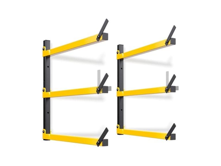 GREENER Lumber Storage Rack Folding w/ 3-Levels, 2 Ct - Image 1