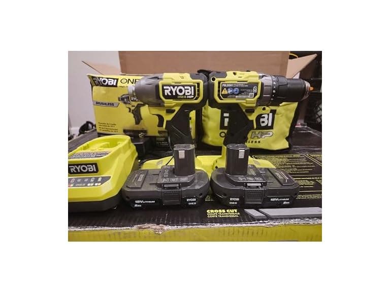 Ryobis Tool Cordless Driver Combo Kit - Image 1