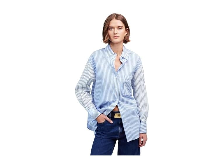 Madewell Women's Big Shirt-Double Weave - Image 1