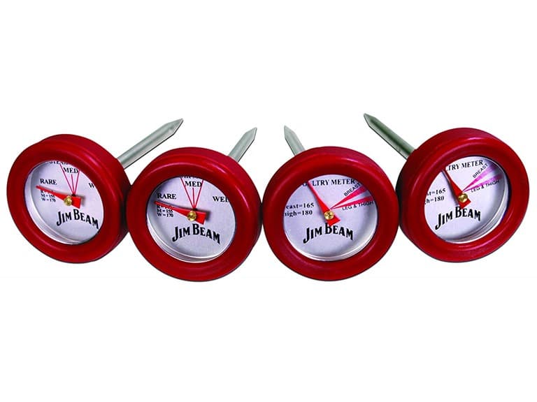 Jim Beam Grill Thermometer 4-Piece Set - Image 1