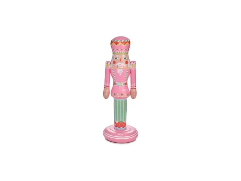 FUNBOY Pink Inflatable Nutcracker – 3.5ft - Image 1