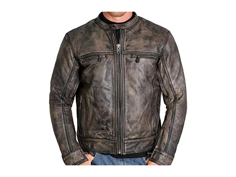 Hot Leathers JKM1019 Men's Distressed (Open Box)
