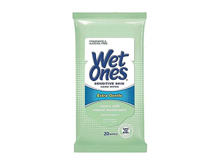 Wet Ones Extra Gentle Wipes 20ct - Image 1