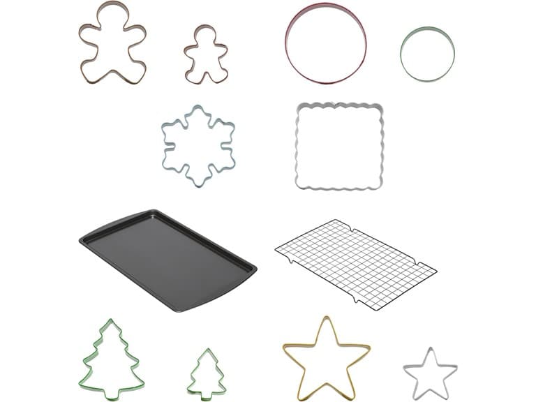 Chicago Metallic 12-Piece Holiday Baking Set - Image 1