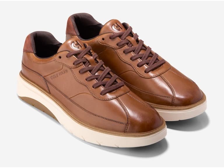 Cole Haan FeatherArc Leather Bike Men's Shoes - Image 1