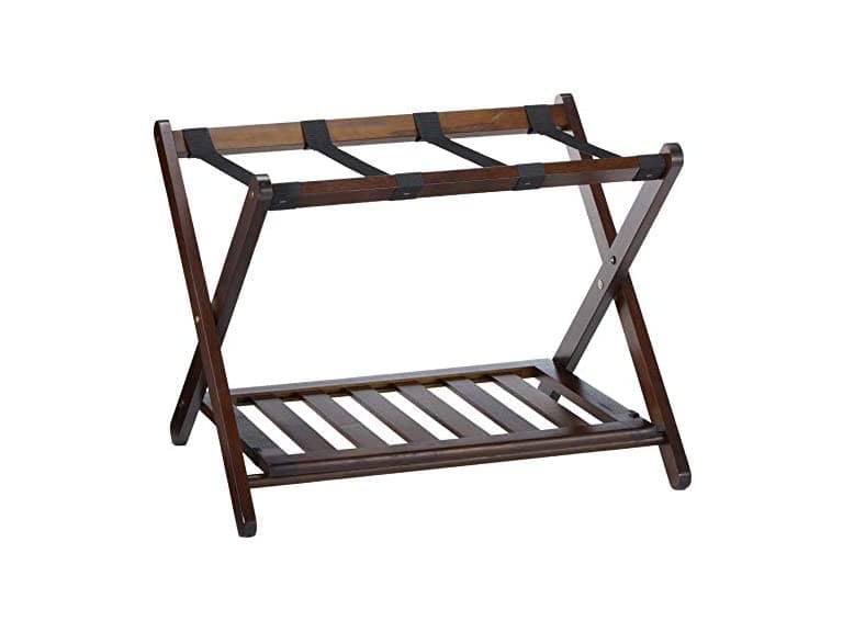Winsome Remy Shelf Luggage Rack with Shelf - Image 1