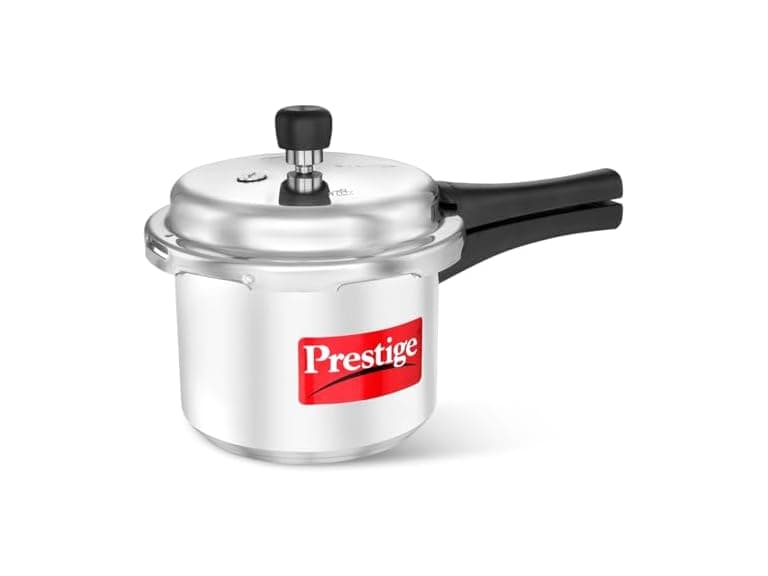 Prestige Pressure Cooker, 3 Liter, Silver, Aluminum - Image 1