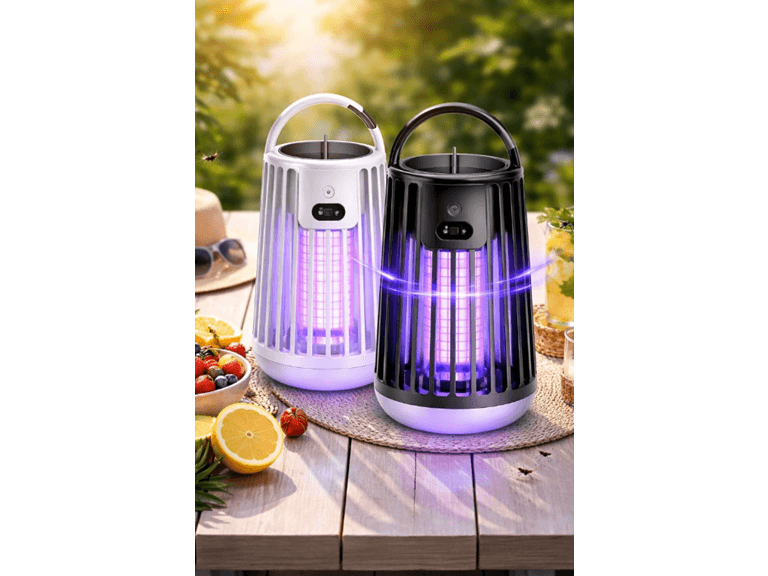 Seamless Outdoors UV Bug Zapper with Digital Display - Image 1