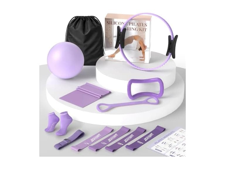 JKSHMYT 14.5in Pilates Ring Kit Women - Image 1