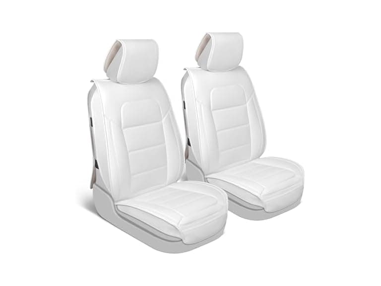 BDK MotorBox Classic Faux Leather Front Seat - Image 1