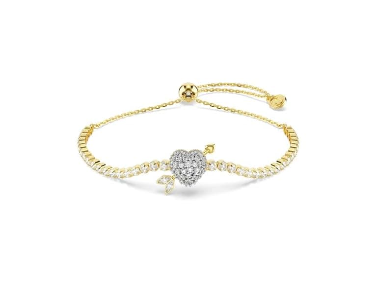 Swarovski Idyllia Bracelet Heart w/ Arrow White - Image 1