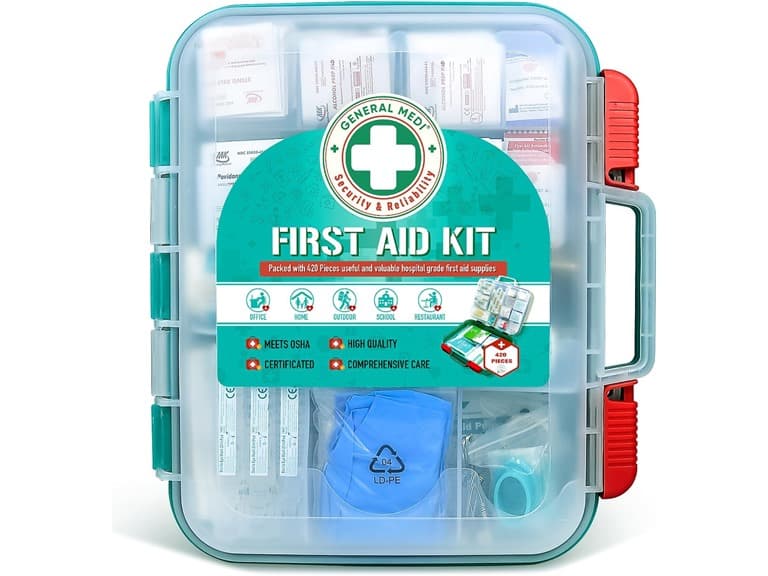 420 Piece Professional First Aid Kit - Image 1