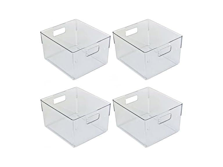 Azar Displays 556742-4PK Storage Tote Bins  - Image 1