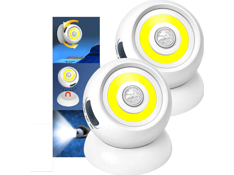Hakol 2 Pack 500 Lumens Motion Sensor Night Light - Image 1