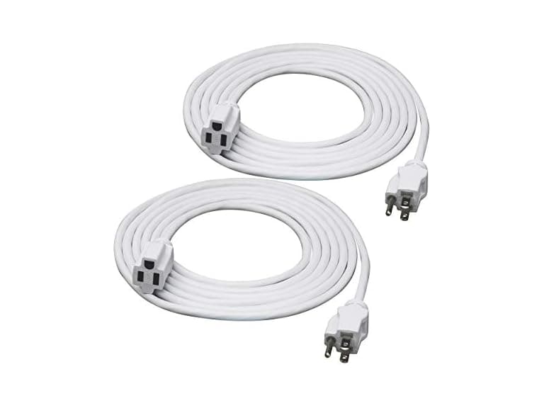 Clear Power 15 ft (2-Pack) Indoor/Outdoor Extension Cord 16/3 - Image 1