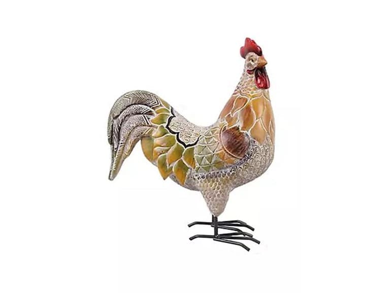 10" Resin Grand Rooster - Image 1