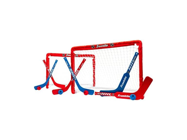 Franklin Sports NHL Mini Hockey Goal Set - Image 1