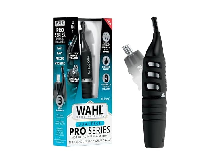 Wahl DualTech 2in1 Eyebrow/Nose Trimmer - Image 1