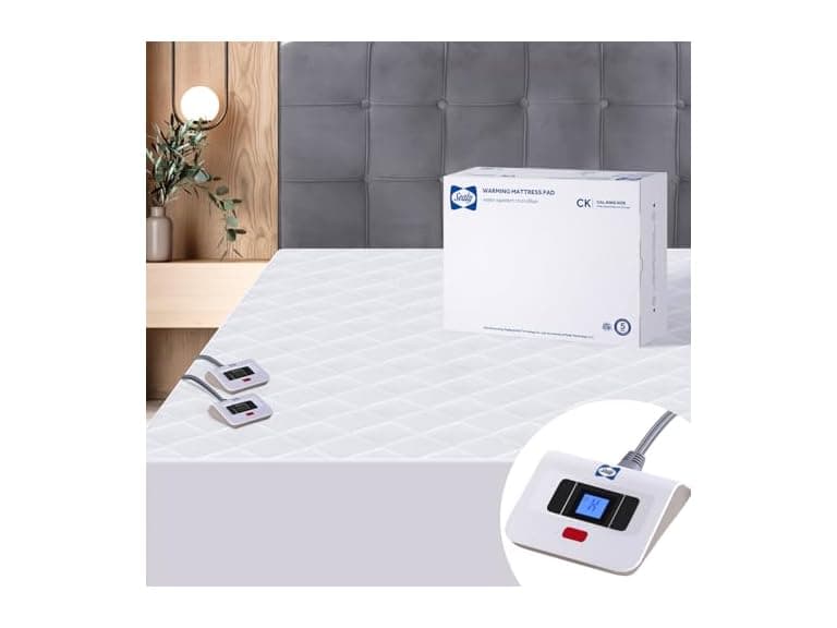 Sealy Heated Mattress Pad Dual Control with 10 Heat Settings - Image 1