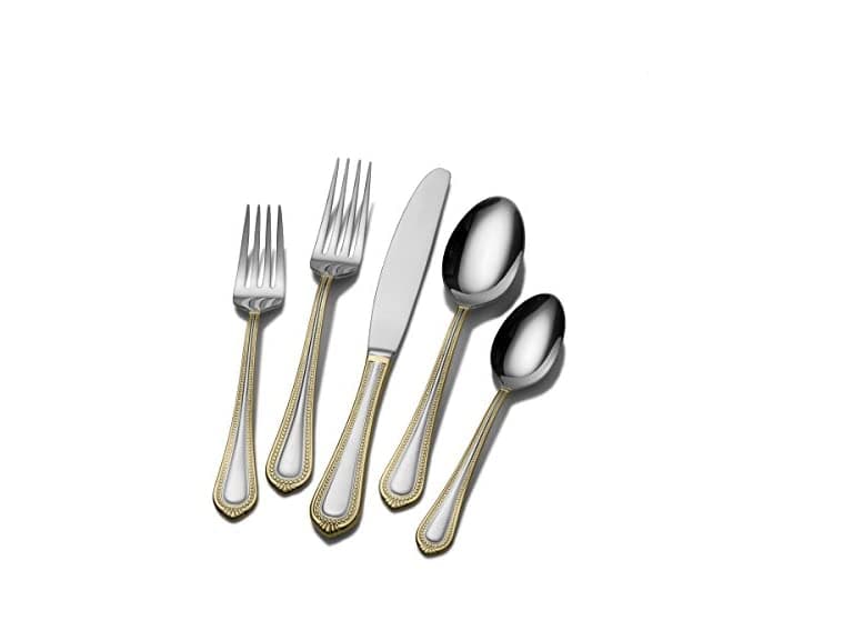 Mikasa Stainless Steel Flatware Set - Image 1