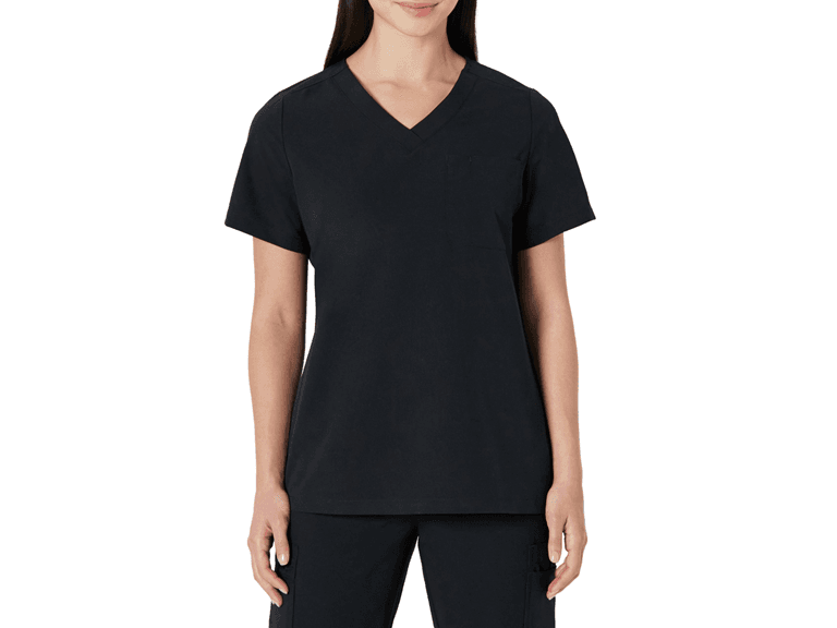 Amazon Basics Women Scrubs V-neck Top - Image 1