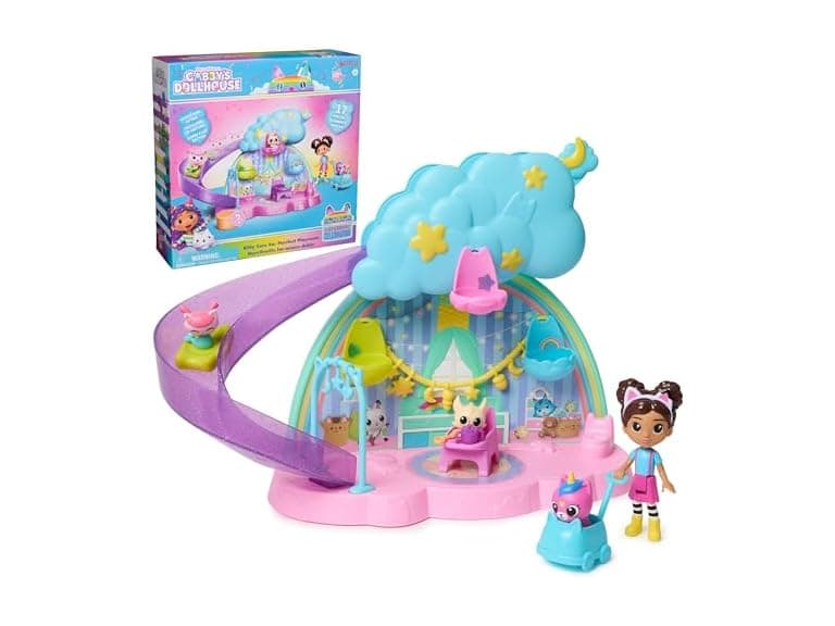 Gabby's Dollhouse Kitty Care Ear Purrfect Playroom – 17-Piece - Image 1