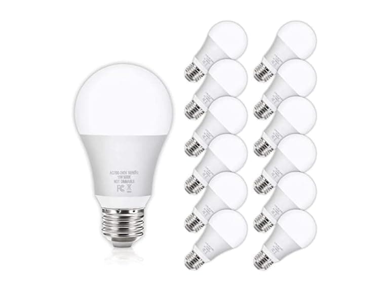 Yochoice 12Pack A19 LED Light Bulbs 100 Watt Equivalent - Image 1