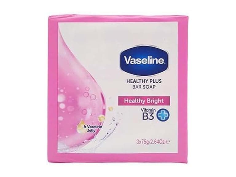 4Pk Vaseline Healthy Bright Bar Soap (12 bars) - Image 1