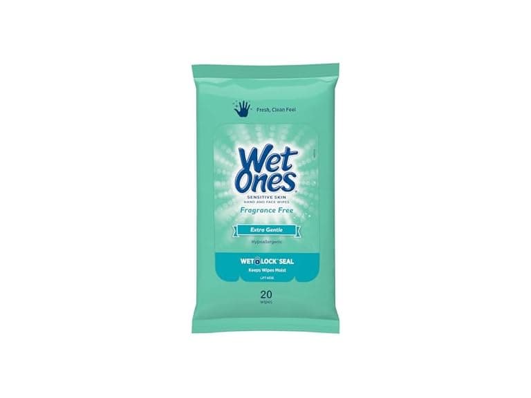 Wet Ones Anti-Bacterial Hand Wipes 20 Count - Image 1