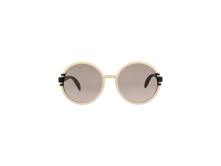 Gucci Round-Frame Injection Sunglasses - Image 1