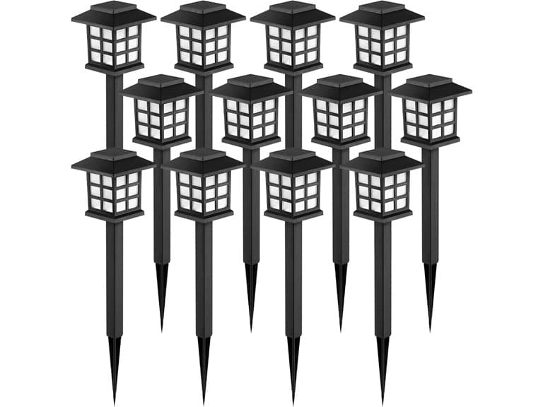 Solar Outdoor Lights,12 Pack Led Solar - Image 1