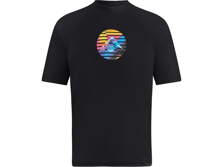 Kanu Surf Boys (14-16) Paradise Shirt Hyper Black - Image 1