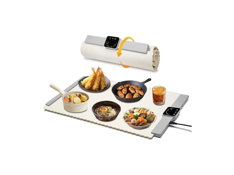 (2 Pack) Food Warmer Mat - Image 1