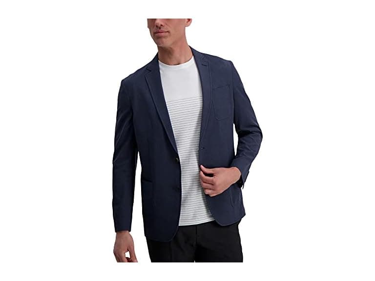 Haggar Men (M) Men's Smart Wash™ Blazer Jackets - Image 1