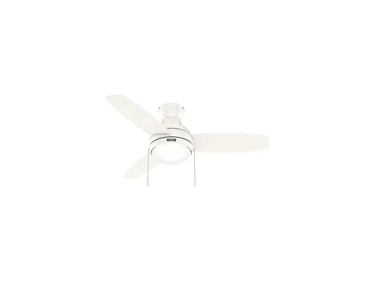 Hunter Fan 44 inch Fresh White Indoor Ceiling Fan - Image 1