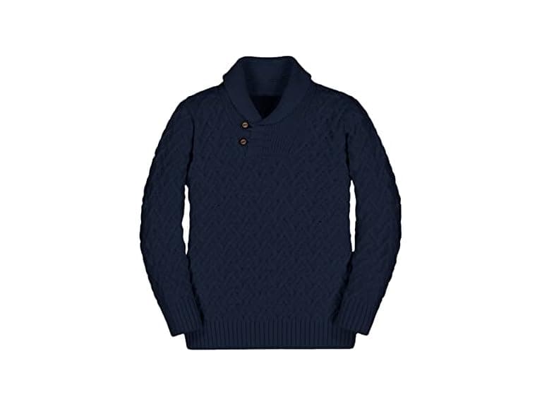 Teurkia Boys (7-8 Years) Shawl Collar Pullover Top - Image 1