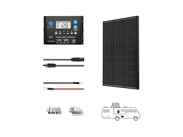 100W N-Type 12V Bifacial Solar Kits - Image 1