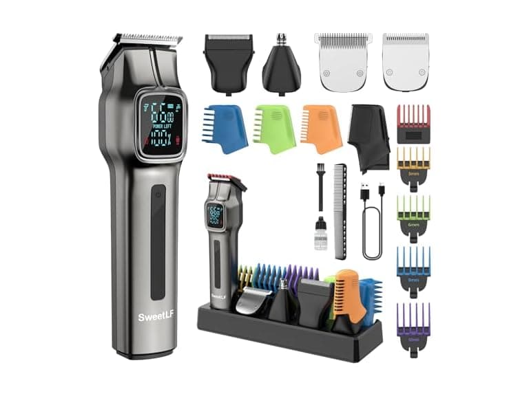 SweetLF 12-in-1 Beard Trimmer Kit for Men - Image 1