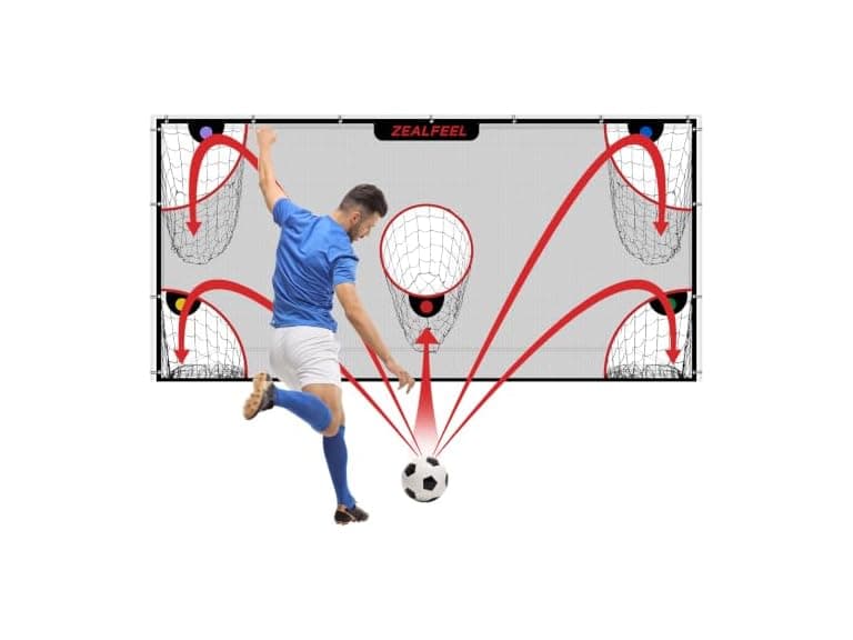 ZEALFEEL Soccer Target Net - Image 1