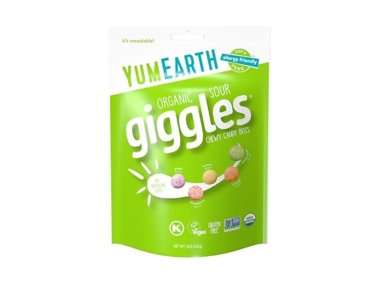 YumEarth Organic Sour Giggles Chewy Candy - Image 1