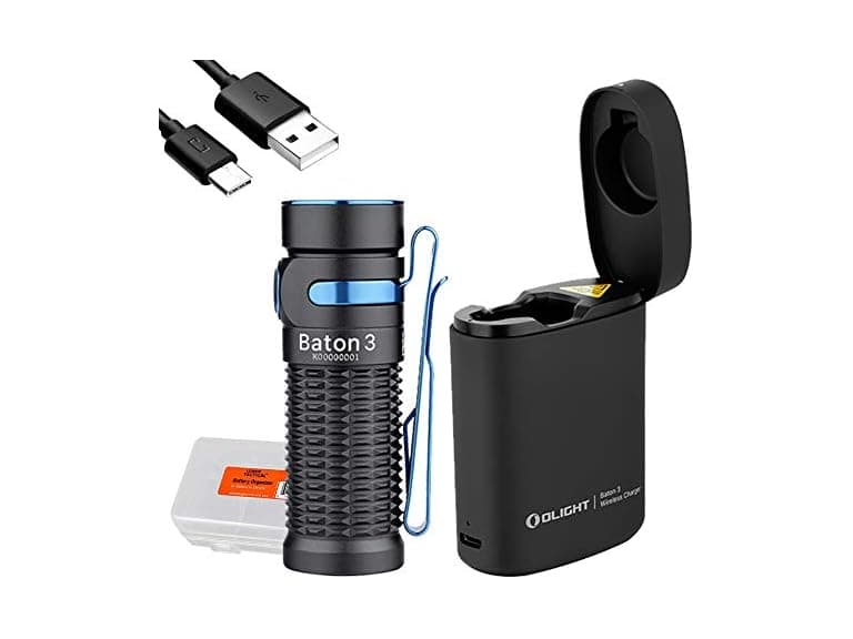 Olight Baton 3 Premium USB Flashlight