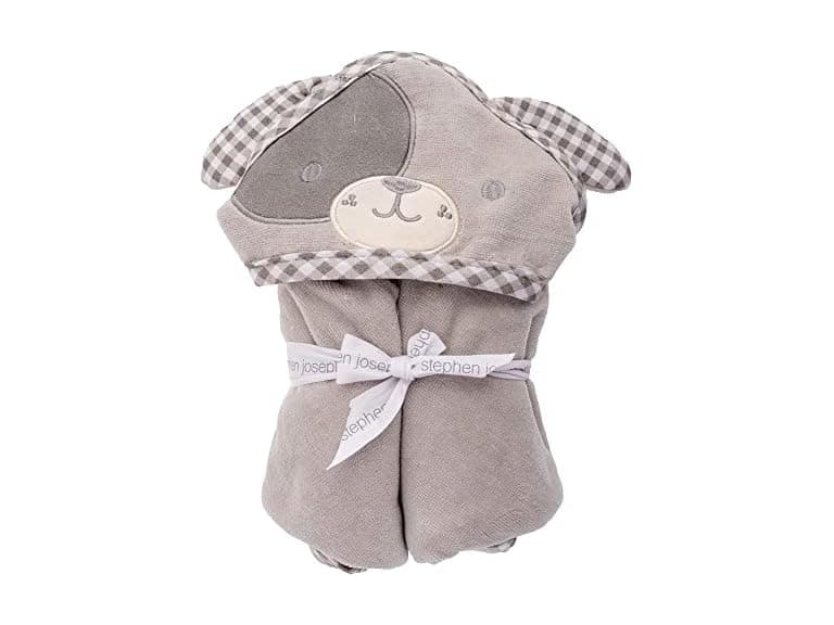 Stephen Joseph Hooded Bath Towel, Puppy - Image 1